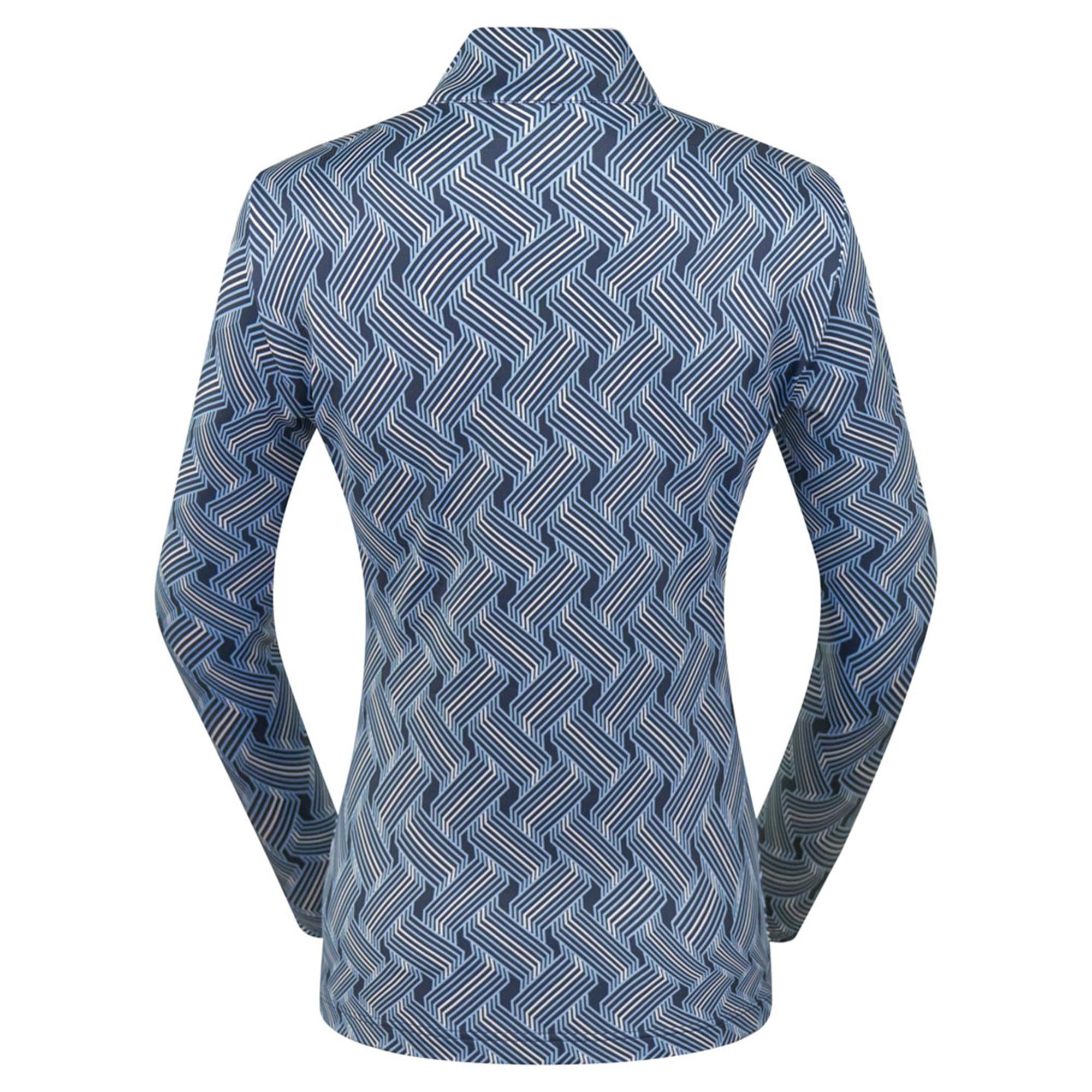 Pure Golf Auttie Winterweight Ladies Golf Mid Layer Optical Weave